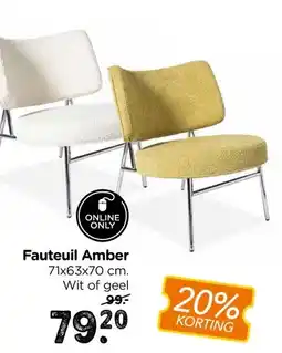 Xenos Fauteuil Amber aanbieding