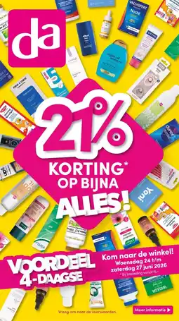 DA OP BIJNA aanbieding