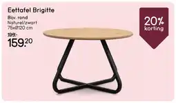 Leen Bakker Bekijk Eettafel Brigitte aanbieding