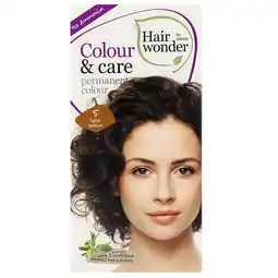 Holland & Barrett Hairwonder Colour & Care Light Brown 5 - 100ml aanbieding