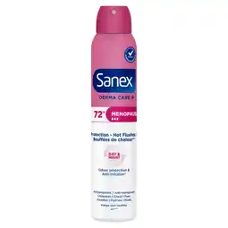 Albert Heijn Sanex Derma care+ menopause deodorant spray aanbieding