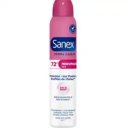 Albert Heijn Sanex Derma care+ menopause deodorant spray aanbieding