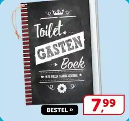 Boekenvoordeel Toilet gasten boek aanbieding