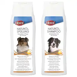 Zooplus Set: 250ml Trixie Naturäl Shampoo & 250ml Conditioner Hond aanbieding