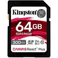 Bol.com Kingston SDXC geheugenkaart SDR2/64GB - 64 GB - 8K Ultra HD - SDXC UHS-II aanbieding