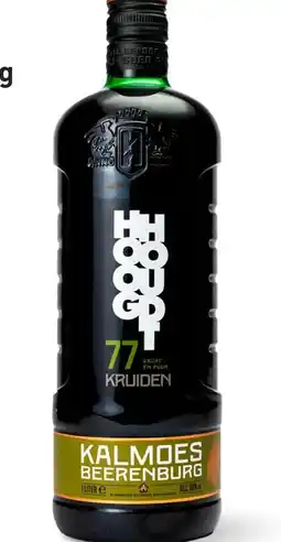 Gall & Gall Hooghoudt Kalmoes Beerenburg 77 kruiden 100CL aanbieding