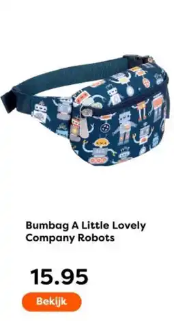 The Read Shop Bumbag A Little Lovely Company Robots aanbieding