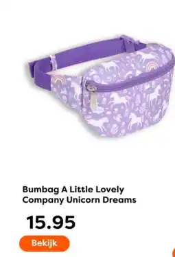 The Read Shop Bumbag A Little Lovely Company Unicorn Dreams aanbieding
