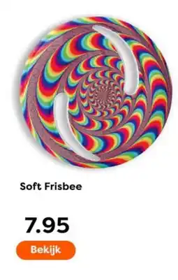 The Read Shop Soft Frisbee aanbieding