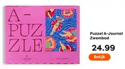 The Read Shop Puzzel A-Journal Zwembad aanbieding