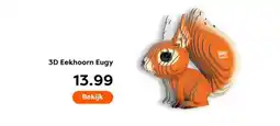 The Read Shop 3D Eekhoorn Eugy aanbieding