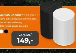 EP Beerepoot Sonos Speaker ERA 100 SL aanbieding