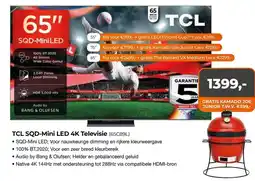 EP Beerepoot TCL SQD-Mini LED 4K Televisie 65C89L aanbieding