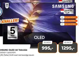 EP Beerepoot Samsung OLED 4K Televisie QE55S92F aanbieding
