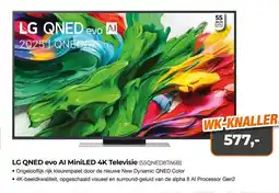 EP Beerepoot LG QNED evo Al MiniLED 4K Televisie 55QNED87A6B aanbieding