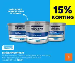 BOUWMAAT Binnenmuurverf aanbieding