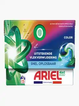 Flink Ariel 4-in-1 pods color wasmiddelcapsules 15st aanbieding