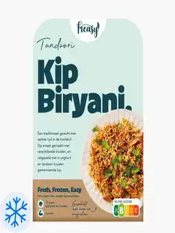 Flink Freasy Tandoori kip biryani aanbieding