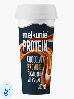 Flink Melkunie Protein milkshake chocolate brownie aanbieding