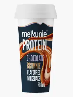 Flink Melkunie Protein milkshake chocolate brownie aanbieding