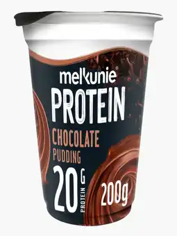 Flink Melkunie Protein chocolade pudding aanbieding