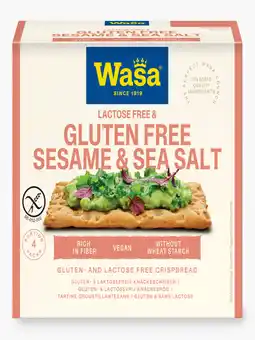 Flink Wasa Knäckebröd sesam glutenvrij aanbieding