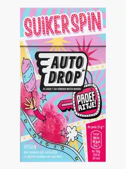 Flink Autodrop Proefritje Suikerspin aanbieding