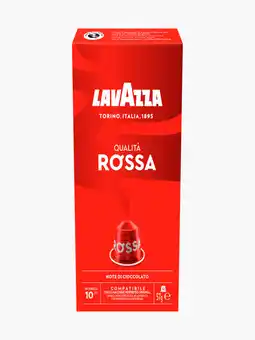 Flink Lavazza nespresso capsules alu rossa 10st aanbieding