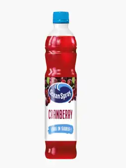 Flink Ocean Spray Cranberry laag in suiker aanbieding