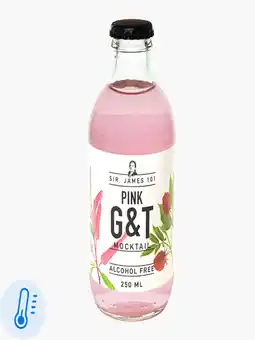Flink Sir James G & T Pink Mocktail aanbieding