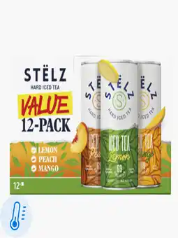 Flink Stëlz Hard Iced tea value 12-pack aanbieding
