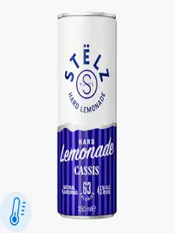 Flink Stëlz Hard Lemonade Cassis aanbieding
