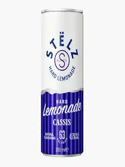 Flink Stëlz Hard Lemonade Cassis aanbieding