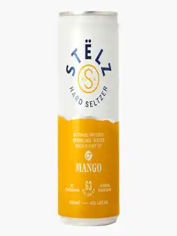Flink Stëlz Hard Seltzer Mango aanbieding