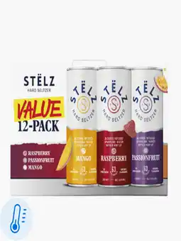 Flink Stëlz Hard seltzer value 12-pack aanbieding