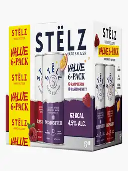 Flink Stëlz Value Passionfruit Raspberry 6-pack aanbieding