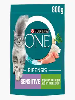 Flink Purina One Sensitive Kalkoen aanbieding