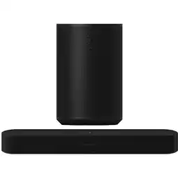 MediaMarkt Sonos 2 Era 100 Sl Multiroom-speaker + Beam Gen2 Soundbar Zwart Audio Bundle aanbieding