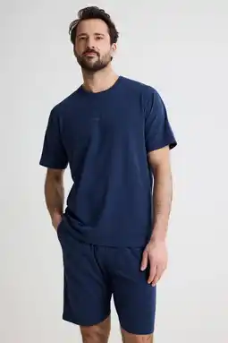 Wehkamp UR8011 shortama donkerblauw aanbieding