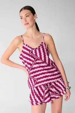 Wehkamp Shoeby top met print - roze aanbieding