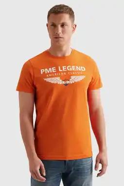 Wehkamp PME Legend regular T-shirt oranje aanbieding