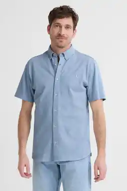 Wehkamp JACK & JONES PREMIUM slim casual overhemd blauw aanbieding