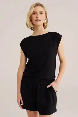 Wehkamp WE Fashion top zwart aanbieding