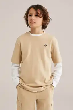 Wehkamp WE Fashion T-shirt zand aanbieding