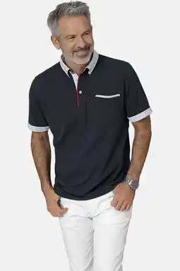 Wehkamp Babista regular fit polo FIOREZZENTO donkerblauw aanbieding