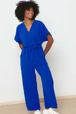 Wehkamp LOLALIZA blauw jumpsuit aanbieding
