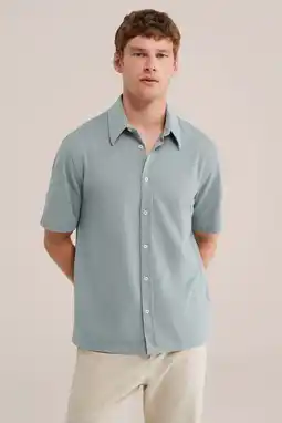 Wehkamp WE Fashion regular casual overhemd groen aanbieding
