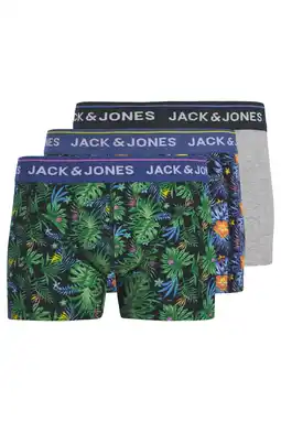 Wehkamp JACK & JONES PLUS SIZE boxershorts (set van 3) aanbieding