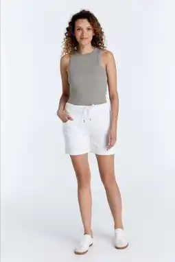 Wehkamp Cup of Joe Denim regularwaist casual short wit aanbieding