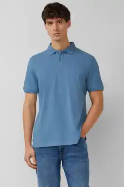 Wehkamp s.Oliver regular polo blauw aanbieding